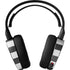 Black And White Striped Heart SteelSeries Arctis 3 Skin